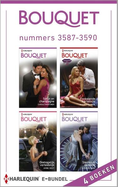 Bouquet e-bundel nummers 3587-3590 - Carole Mortimer, Susan Stephens, Annie West, Susanna Carr (ISBN 9789402508253)