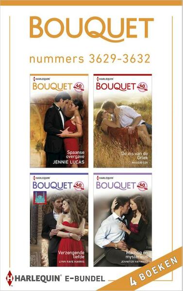 Bouquet e-bundel nummers 3629-3632 - Jennie Lucas, Maggie Cox, Lynn Raye Harris, Jennifer Hayward (ISBN 9789402512649)