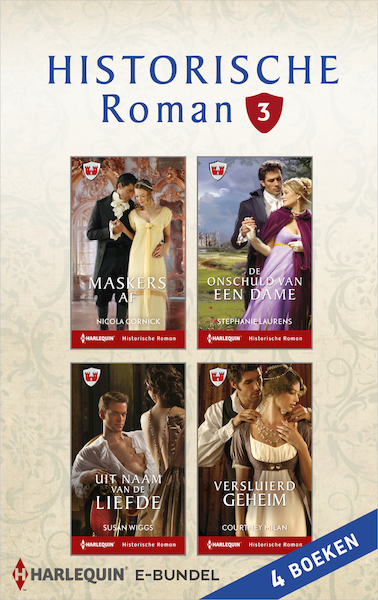 Historische Roman E-bundel 3 (4-in-1) - Susan Wiggs, Nicola Cornick, Courtney Milan, Stephanie Laurens (ISBN 9789402524956)