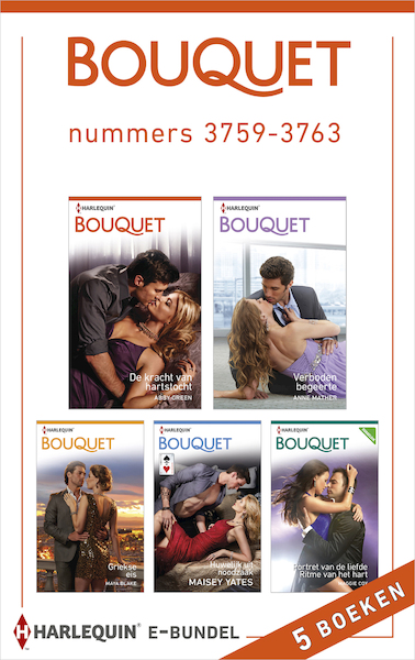 Bouquet e-bundel nummers 3759-3763 (5-in-1) - Abby Green, Anne Mather, Maya Blake, Maisey Yates (ISBN 9789402524994)