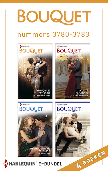Bouquet e-bundel nummers 3780-3783 (4-in-1) - Chantelle Shaw, Carole Marinelli, Dani Collins, Tara Pammi (ISBN 9789402525489)