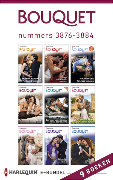 Bouquet e-bundel nummers 3876 - 3884 (9-in-1) - Sharon Kendrick, Annie West, Miranda Lee, Caitlin Crews (ISBN 9789402530681)