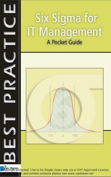 Six Sigma for IT Management - A Pocket Guide - Sven den Boer (ISBN 9789401801287)