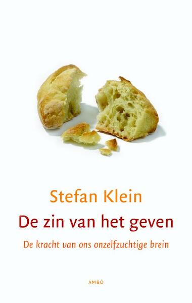 De zin van het geven - Stefan Klein (ISBN 9789026323621)