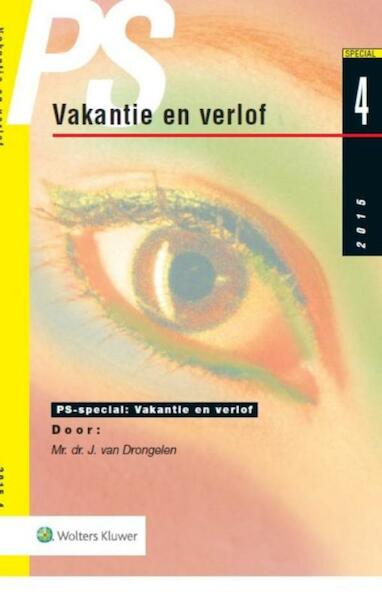 Ps special vakantie en verlof - Harry van Drongelen (ISBN 9789013134513)