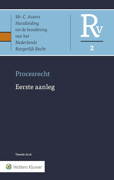 Asser Procesrecht 2 Eerste aanleg - (ISBN 9789013138436)