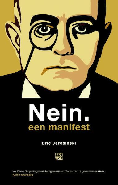 Nein. Een manifest - Eric Jarosinski (ISBN 9789048841516)