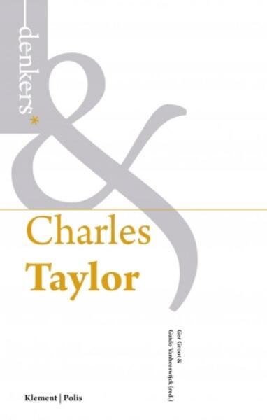 Charles Taylor - Ger Groot, Vanheeswijck (ISBN 9789086872459)