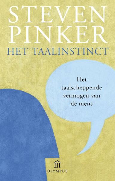 Het taalinstinct - Steven Pinker (ISBN 9789025437589)