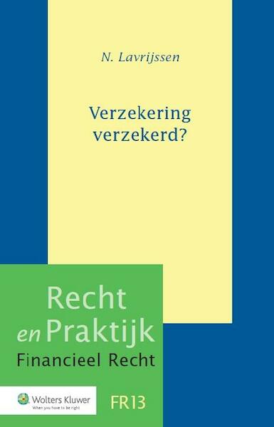 Verzekering verzekerd - Noortje Lavrijssen (ISBN 9789013130249)