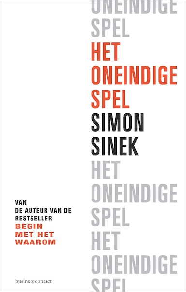 Het oneindige spel - Simon Sinek (ISBN 9789047012191)