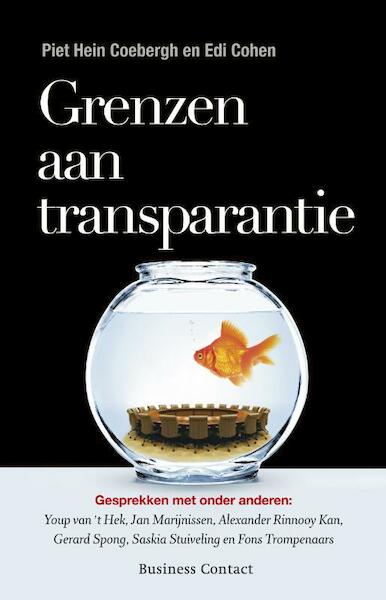 Grenzen aan transparantie - Piet Hein Coebergh (ISBN 9789047003632)