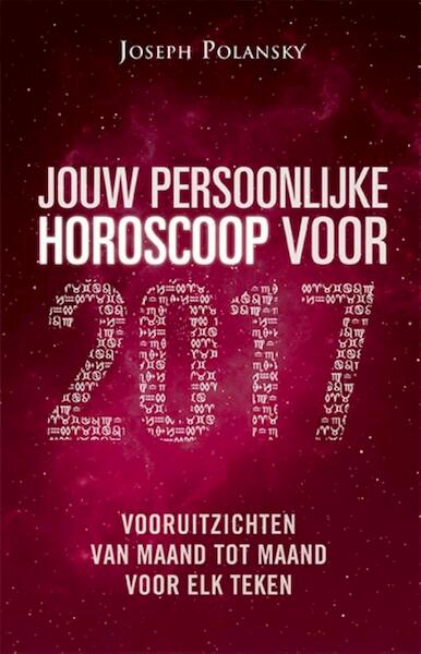 Jouw persoonlijke horoscoop voor 2017 - Joseph Polansky (ISBN 9789045319360)