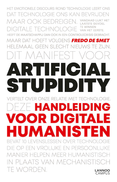 Artificial stupidity - Fredo De Smet (ISBN 9789401458948)