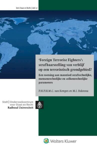 Jihadismebestrijding - P.H.P.H.M.C. van Kempen, M.I. Fedorova (ISBN 9789013133127)