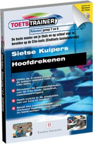 Toetstrainer Rekenen Hoofdrekenen - Sietse Kuipers (ISBN 9789061127215)