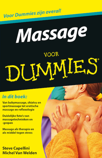 Massage voor Dummies - Steve Capellini, Michel Van Welden (ISBN 9789045352947)