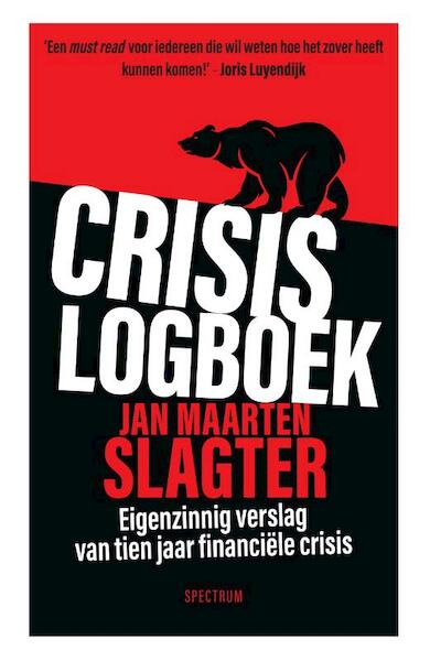 Crisislogboek - Jan Maarten Slagter (ISBN 9789000363186)