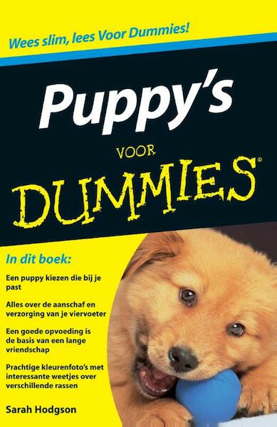 Puppy's voor Dummies - Sarah Hodgson (ISBN 9789043014595)