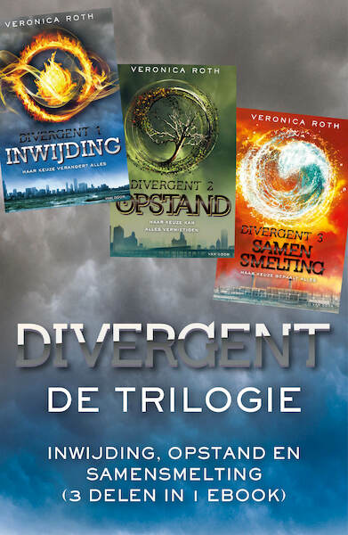 Divergent. De trilogie - Veronica Roth (ISBN 9789000334964)
