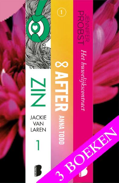 Zinderende liefdesromans, 3-in-1 bundel - Jennifer Probst, Anna Todd, Jackie van Laren (ISBN 9789402305562)