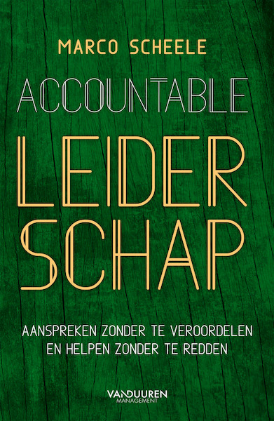 Accountable leiderschap - Marco Scheele (ISBN 9789089653918)