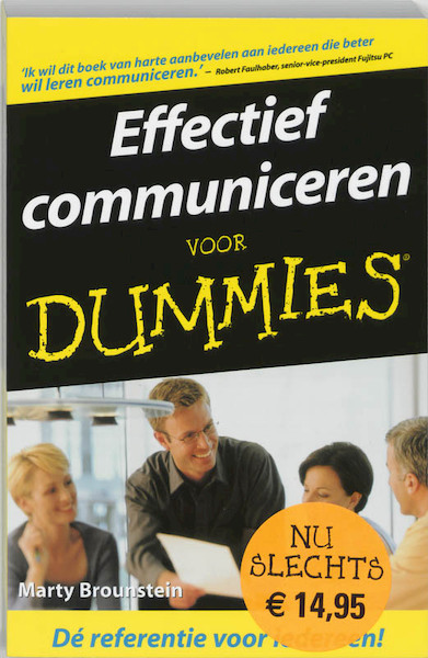 Effectief communiceren voor Dummies - Marty Brounstein (ISBN 9789043010412)