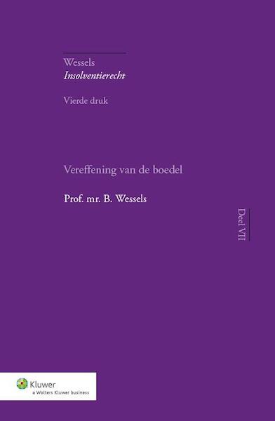 Vereffening van de boedel - B. Wessels (ISBN 9789013119992)