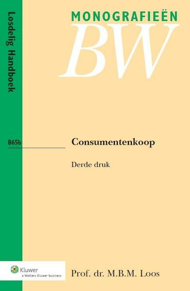 Consumentenkoop - M.B.M. Loos (ISBN 9789013125443)