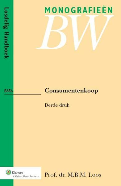 Consumentenkoop - M.B.M. Loos (ISBN 9789013125450)
