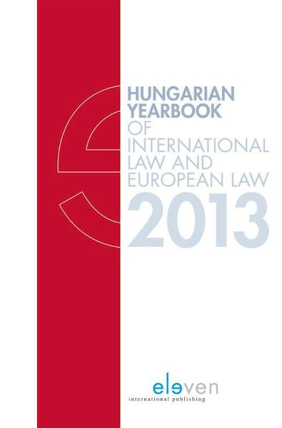 Hungarian yearbook of international law and European law - (ISBN 9789462360709)