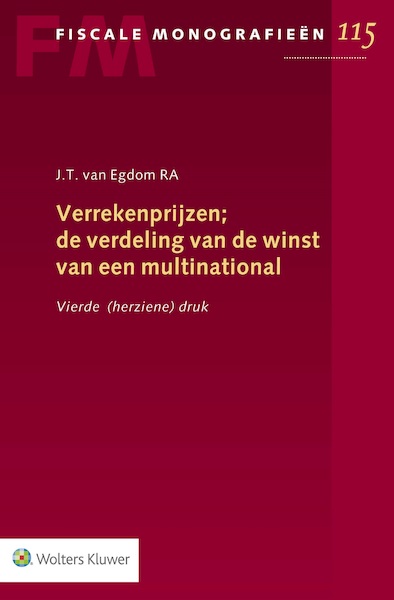 Verrekenprijzen - J.T. van Egdom (ISBN 9789013140217)