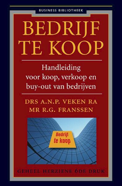 Bedrijf te koop - Arthur Veken, Ad Goedkoop (ISBN 9789047004332)