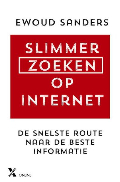 Slimmer zoeken op internet - Ewoud Sanders (ISBN 9789401604246)