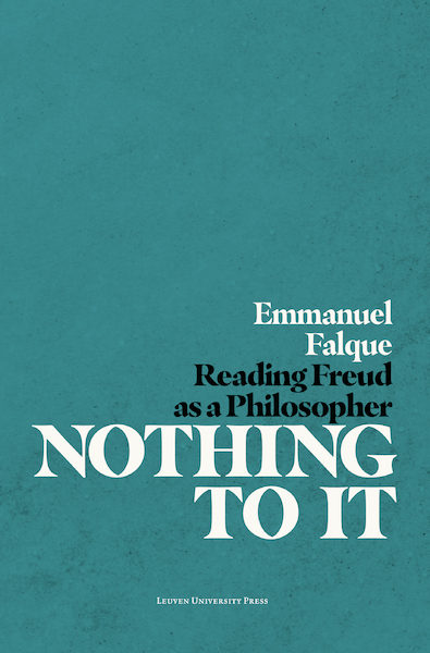 Nothing to It - Emmanuel Falque (ISBN 9789461663214)