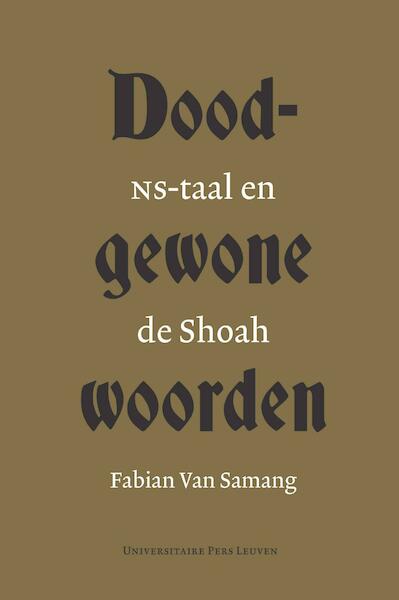 Doodgewone woorden - Fabian Van Samang (ISBN 9789461660022)