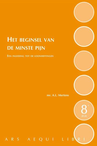 Het beginsel van de minste pijn - A.L. Mertens (ISBN 9789069169507)
