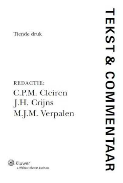 Strafrecht - (ISBN 9789013120356)