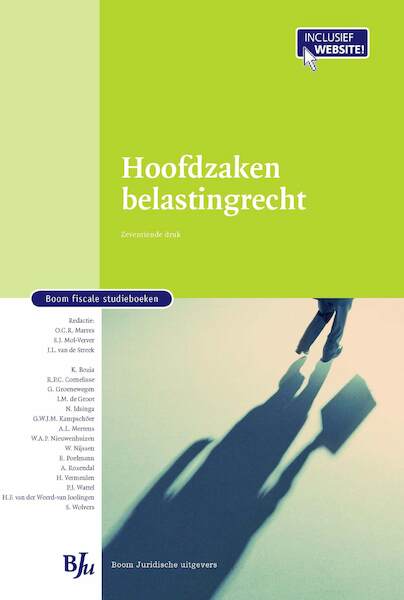 Hoofdzaken belastingrecht - (ISBN 9789462744103)