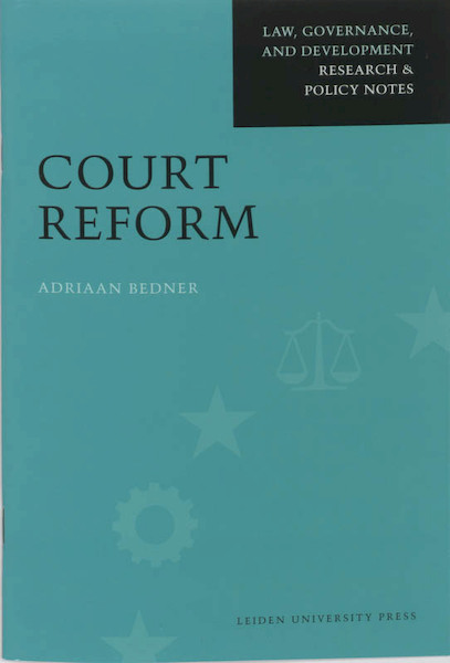 Court Reform - A. Bedner (ISBN 9789048506309)