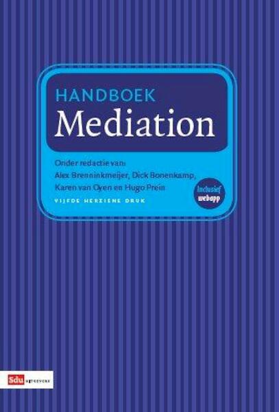 Combinatiepakket Handboek Mediation en Zakboek voor de Mediator - (ISBN 9789012389655)