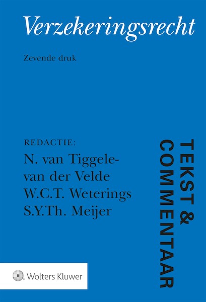 Tekst & Commentaar Verzekeringsrecht - (ISBN 9789013156409)