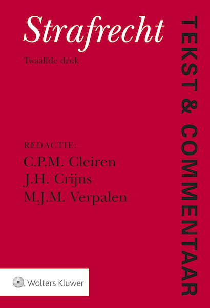 Tekst & Commentaar Strafrecht - (ISBN 9789013147063)