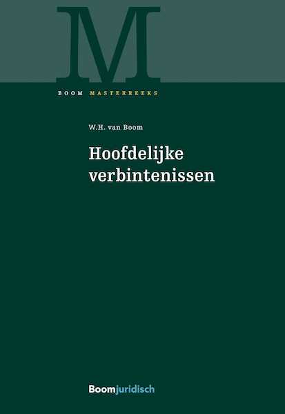 Hoofdelijke verbintenissen - W.H. van Boom (ISBN 9789462746466)