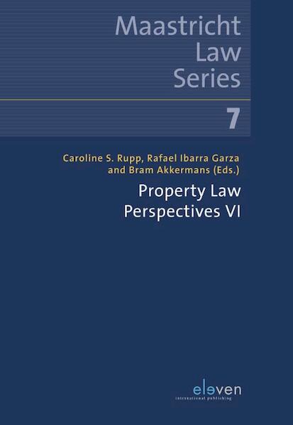 Property Law Perspectives VI - (ISBN 9789462369047)