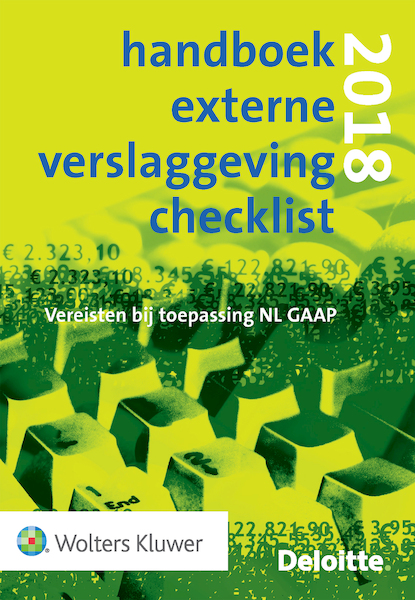 Handboek Externe Verslaggeving Checklist 2018 - (ISBN 9789013152883)