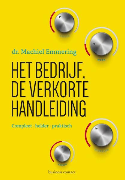 Het bedrijf - Machiel Emmering (ISBN 9789047008163)