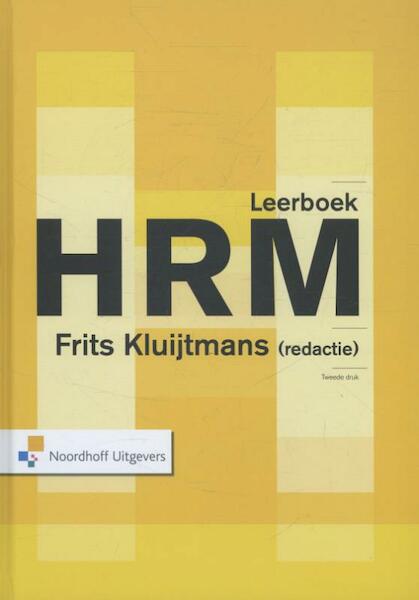 Leerboek HRM - Frits Kluijtmans (ISBN 9789001834432)