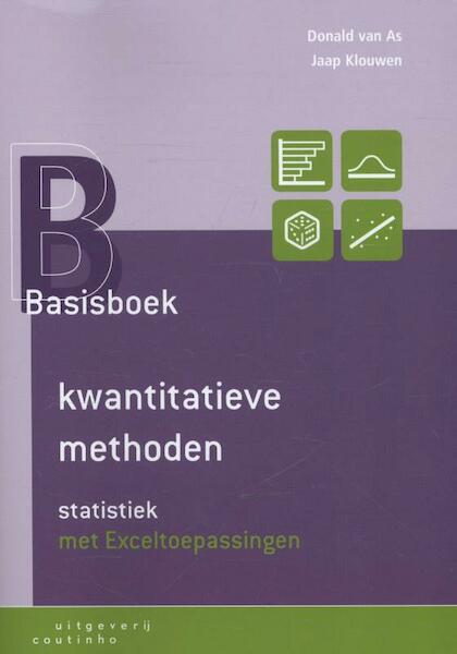 Basisboek kwantitatieve methoden - Donald van As, Jaap Klouwen (ISBN 9789046961438)