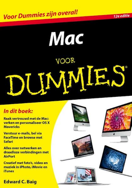 Mac voor Dummies 12e editie - Edward C. Baig (ISBN 9789045350226)